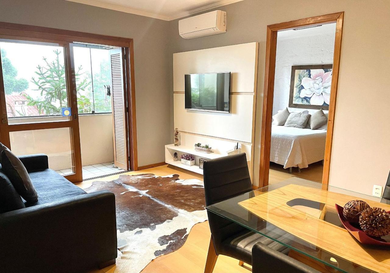 Apartamento Locflat Mirante 211 Centro Gramado Exterior foto